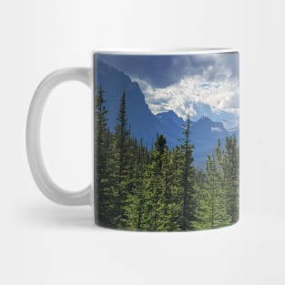 How Far Can Eye See Jasper National Park Rockies V1 Mug